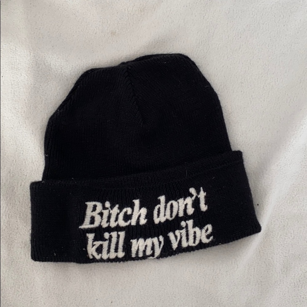Knit beanie